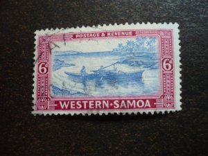 Stamps - Western Samoa - Scott# 208 - Used Part Set of 1 Stamp