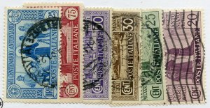 Italy, Scott #258-263, Used