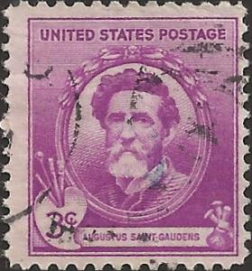 # 886 USED AUGUSTUS SAINT-GAUDENS ARTIST