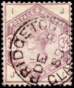 Sg191, 3d lilac, fine used, CDS. Cat £90. JI