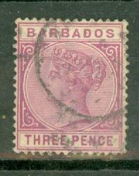 Barbados 63 used CV $30