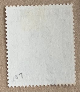 Brunei 1970 10c olive brown, used.  Scott 107a,  CV $0.25.  SG 124a