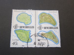 Seychelles 1982 Sc 487-8 FU