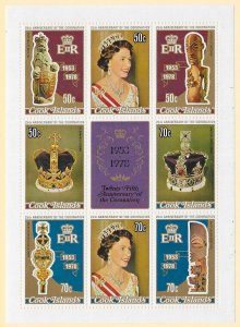 COOK ISLANDS Sc#487e Minisheet Mint Never Hinged