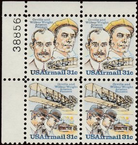 # C91-C92 MINT NEVER HINGED ( MNH ) WRIGHT BROTHERS