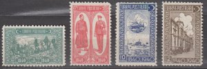 Turkey Scott #859-862 1940 MNH