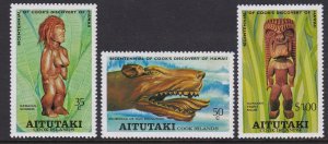 160-62 Aitutaki 1978 Captain Cook MNH