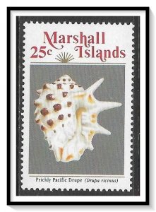 Marshall Islands #219 Seashells MNH