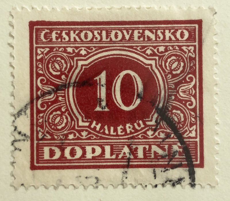 AlexStamps CZECHOSLOVAKIA #J59 XF Used 