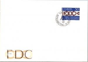 Liechtenstein, Worldwide First Day Cover, Europa