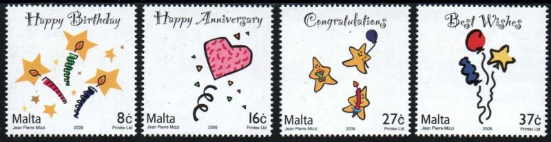 Malta # 1256 - 1259 MNH VF 