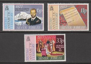 1977 British Antarctic Territory 68-70 Ships