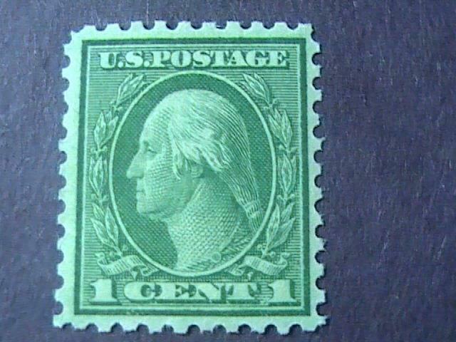 US # 543--MINT/NEVER HINGED--SINGLE---GREEN---WASHINGTON-----1921