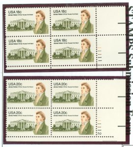 United States #1935-1936 Mint (NH) Plate Block