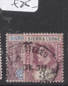 Sierra Leone SG 77-8 VFU (6dmi)