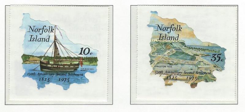 Norfolk Island    MNH sc  185 - 186