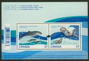 Canada 2387 MNH Marine life, Seal, Porpoise