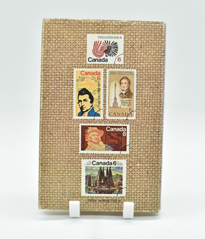 Seary - A POSTAGE STAMP HISTORY OF CANADA, Hardcover Philatelic, 1972