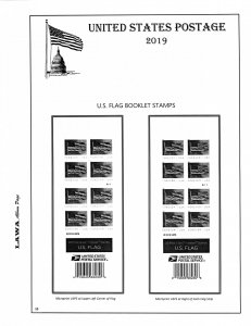 2019 US REGULAR PLATE BLOCK SUPPLEMENT – LAWA Album Pages