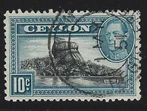 Ceylon used sc 281 sg 389a wmk upright