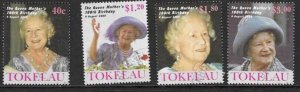 TOKELAU ISLANDS SG310/13 2000 QUEEN MOTHER USED 