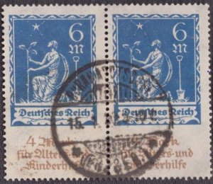 Germany B3 1922 Used BPP Echt