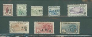 France #B12-19 Unused Single (Complete Set)