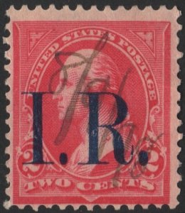 R155A 2¢ Internal Revenue Stamp (1898) Used