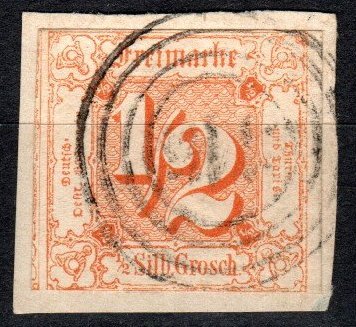 Thurn And Taxis #17 F-VF Used  CV $47.50  (X5182)