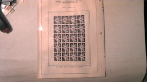 JAPAN FULL SHEET MNH SCOTT# 731