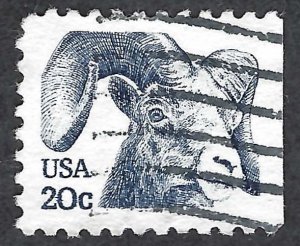 United States #1949 20¢ Bighorn Sheep (1982). Used.