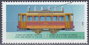 #1605k MNH Canada 1996 Ottawa Car Company Streetcar (1894)