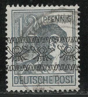 Germany AM Post Scott # 604, used