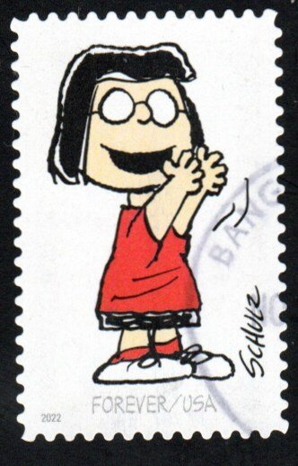 SC# 5726j - (60c) - Peanuts Characters Marcie USED Single Off Paper