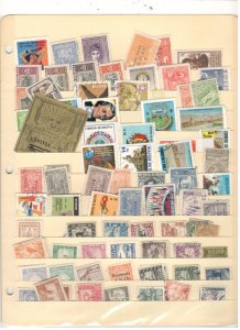 BOLIVIA COLLECTION ON STOCK SHEETS, BOTH MINT/USED