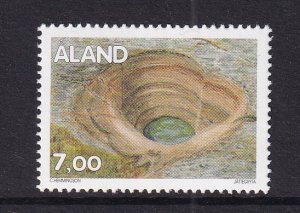 Aland islands   #105   MNH  1995  potholes 7m