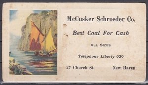 United States. Coal Advertisment on an INK Blotter.^