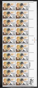 #C114 MNH Plate Block of 20