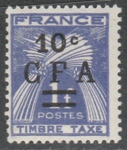 Réunion    J36      (N*)    1949   Postage due