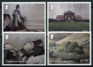 St Helena People Stamps 2021 MNH Death of Napoleon Bonaparte Exile 4v Set