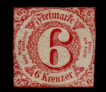 Thurn & Taxis Southern Dist. 49 Mint Hinged