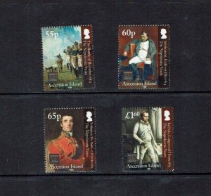 Ascension Island: 2015 Bicentenary of British Settlement, (3rd Issue)  MNH set