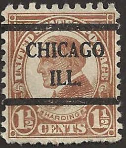 # 582 USED BROWN WARREN G. HARDING