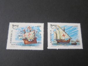 Argentina 1991 Sc 1733-34 set MNH