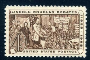 Scott #1115 - 4 Cent  Lincoln Sesquicentennial - MNH