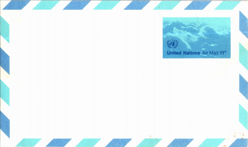 United Nations, New York, Worldwide Government Postal Card