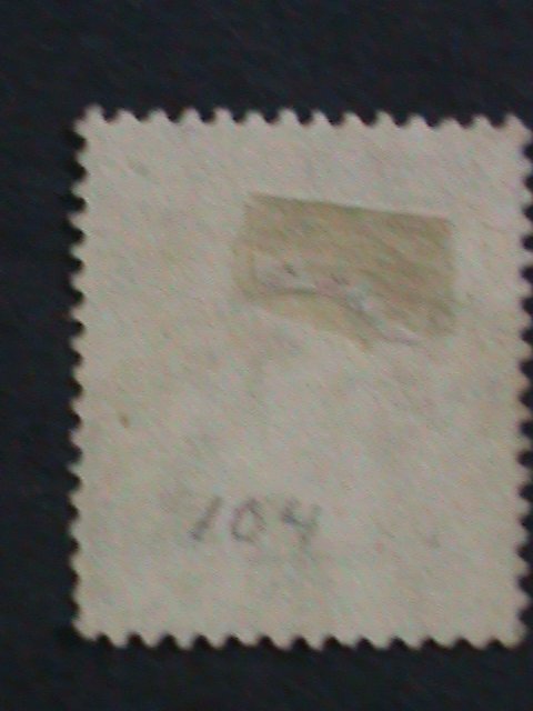 ​HONG KONG-1903 SC#75 119 YEARS OLD-KING  EDWARD VII-USED VF-FANCY CANCEL