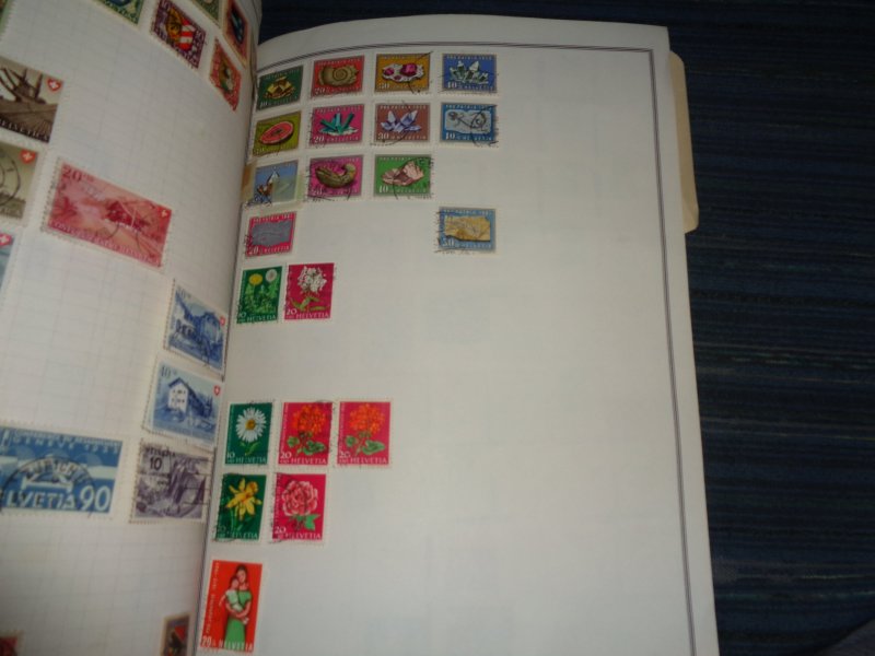 SWITZERLAND COLLECTION ON ALBUM PAGES, MINT/USED