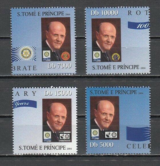 St. Thomas, 2004 issue. Rotary Anniversary with Paul Harris. ^