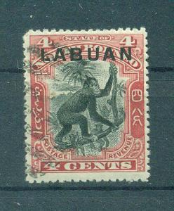 Labuan sc# 97 (2) used cat value $.90